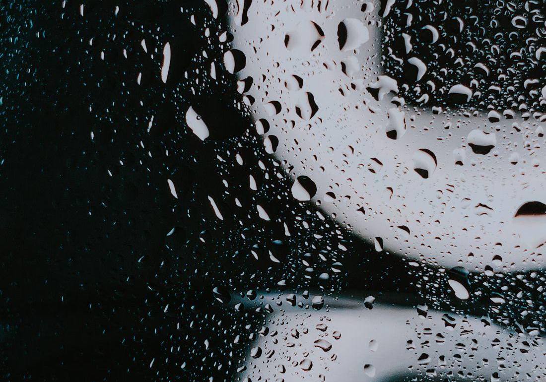 Condensation on a window from high summer humidity in an Adams County PA home